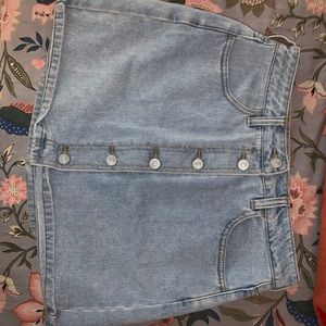 Jean skirt